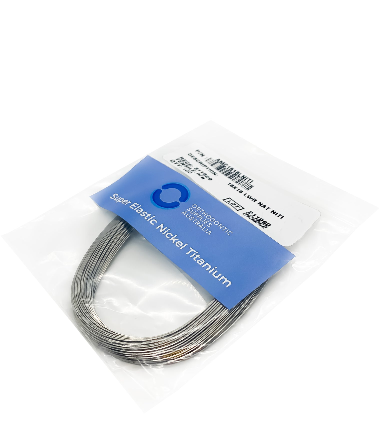 OSA Superelastic NiTi Archwires Natural Shape