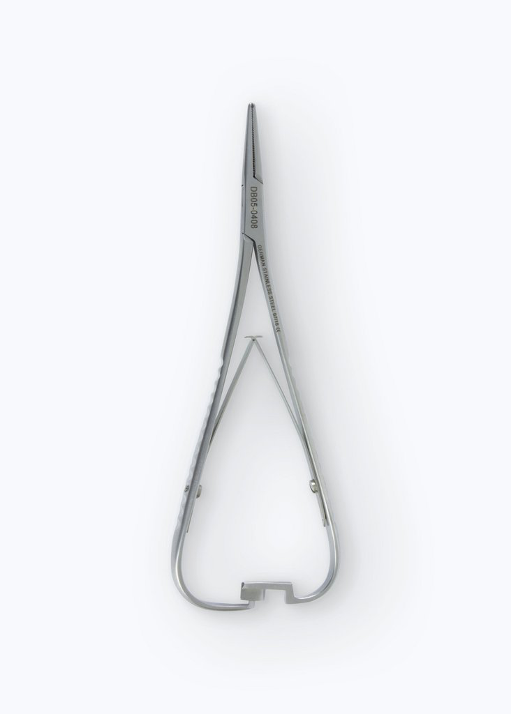 Grooved Mathieu Needle Holder