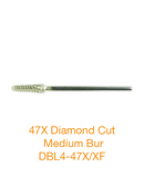 Cool Tungstens Acrylic Burs 47X Diamond Cut Medium Bur