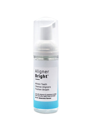Aligner Bright: Teeth Whitening and Aligner Cleaning Foam