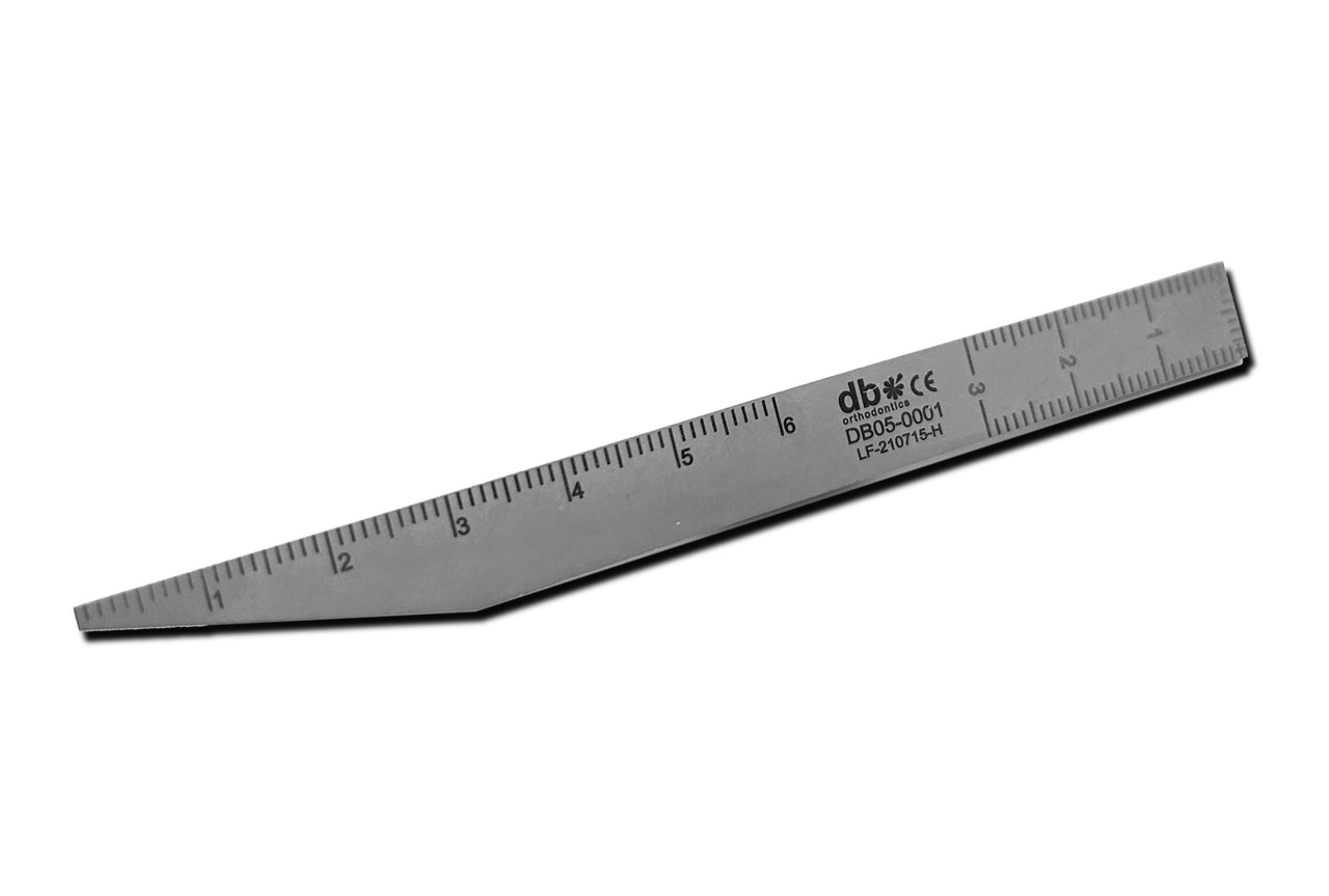 Overbite Orthodontic Ruler – Orthodontic Supplies Australia