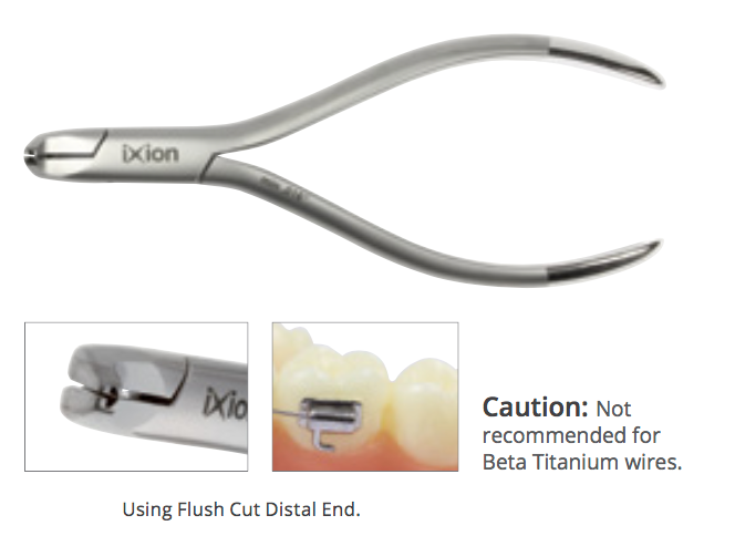 Ixion Flush Cut Distal End Cutter
