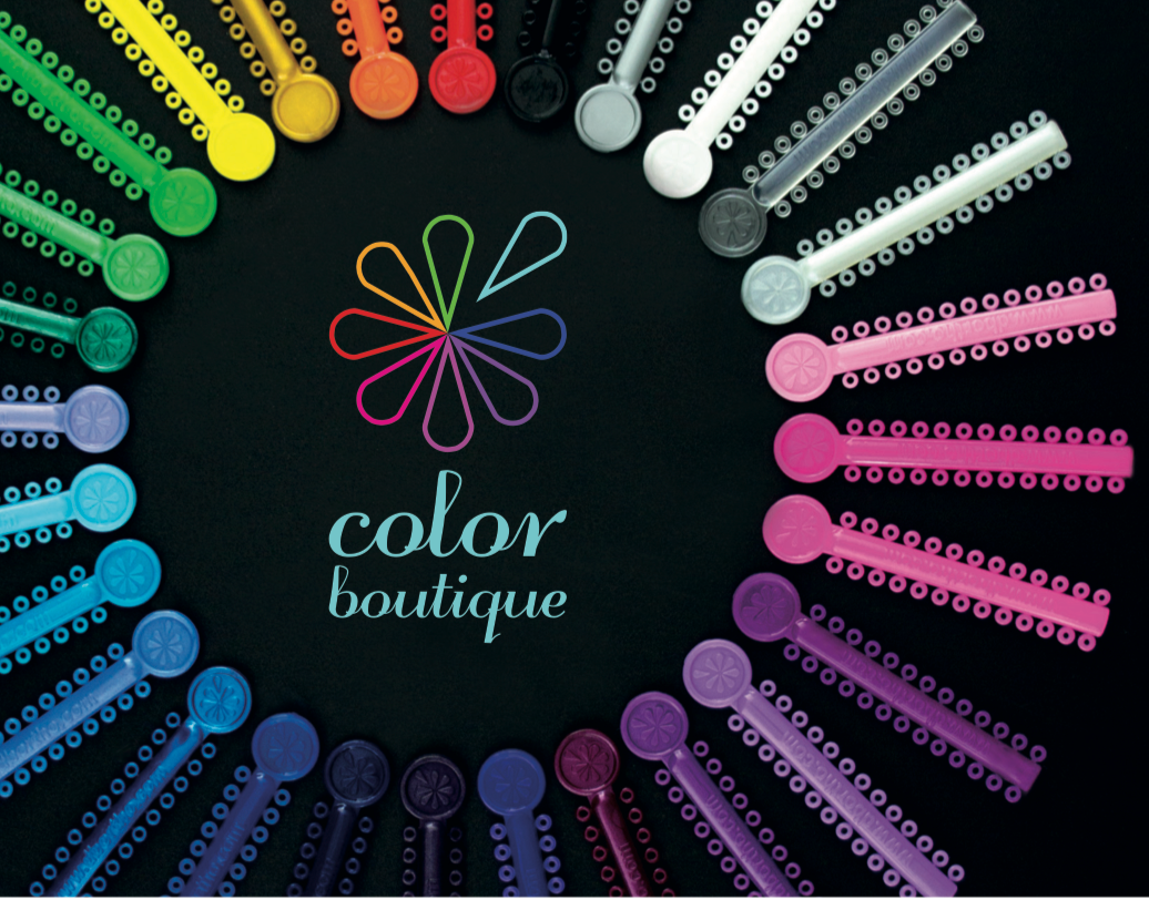 Colour Boutique Elastomeric Ligatures