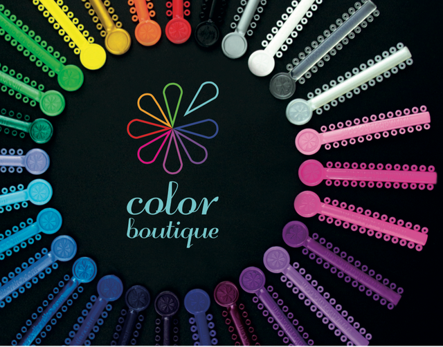 Colour Boutique Elastomeric Ligatures