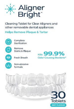 Cleaning Tablet for Clear Aligners 