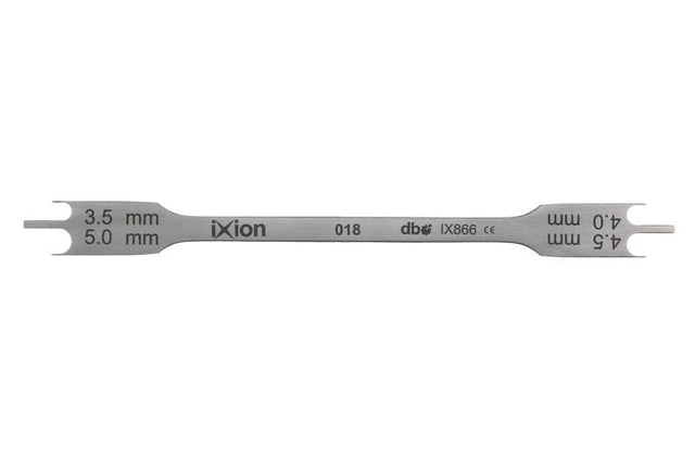 Ixion Bracket Height Gauge 3.5mm-5mm .018